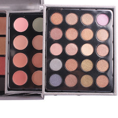 Miss Rose All in one Palette - Aluminum Vanity Box