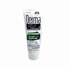 DERMA SHINE CHARCOAL FACE WASH+ SCRUB (2 IN 1)