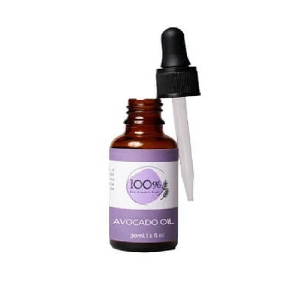100% Wellness Natural Organic Avocado Oil - 30ml