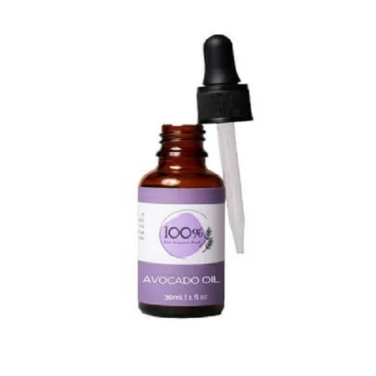 100% Wellness Natural Organic Avocado Oil - 30ml