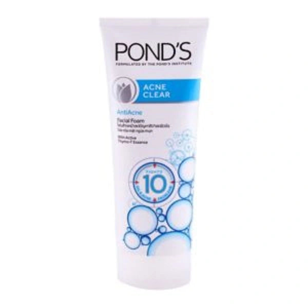 Pond's Acne Clear Anti Acne Facial Foam 100g