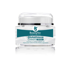 BeautyVoc Glutathione Whitening Cream 50 G - | Vitamin C & Niacinamide | Best Skin Whitening Brightening Cream, Dark Spot Removal, Anti-Aging