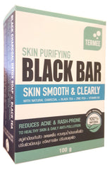 Termee Skin Purifying Black Bar Soap 100g (Smooth & Clear Skin)