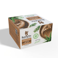 BeautyVoc Mud Mask with Tea Tree & Aloe Vera 300 g | Best for cleanisng | Best for acne & pimples | Oil Control & Clear Skin