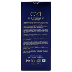 CVB Lip & Eye Make-up Remover Deep Cleansing Moisturizing NET 120 ML