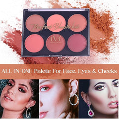 CVB Blush & Contour Professional Make-Up Palette kit