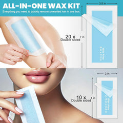 Tv Parlour Body Waxing Strips - 20 Strips