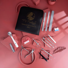 Tv Parlour 17 Pcs Professional Manicure & Pedicure Set #01