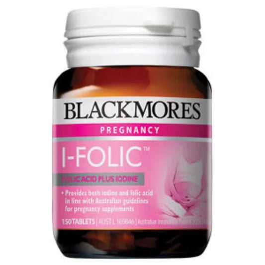 Blackmores I-Folic Folic Acid Plus Iodine 150 Tablets
