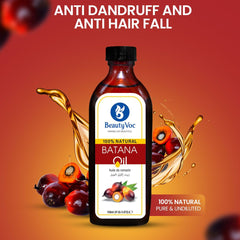 BeautyVoc Pure Batana Oil 150 ml - Pure & undiluted | For Skin, Hair & Aromatherapy