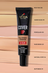 Vi'da New York Cover UP – Full Coverage Foundation