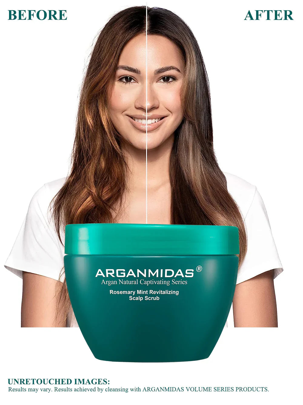 Arganmidas Rosemary Mint Revitalizing Scalp Scrub 300 ML