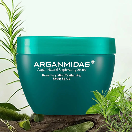 Arganmidas Rosemary Mint Revitalizing Scalp Scrub 300 ML