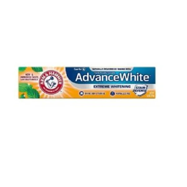 Arm & Hammer Dental Care Advance White Extreme Whitening with Stain Defense, Fresh Mint 6 OZ