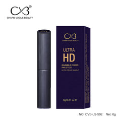CVB Ls 502 Ultra Hd Invisible Cover Pan Stick For Touch-Ups, Face Foundation Stick,