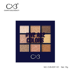 CVB 9 Color Mousse Eye Shadow Palatte