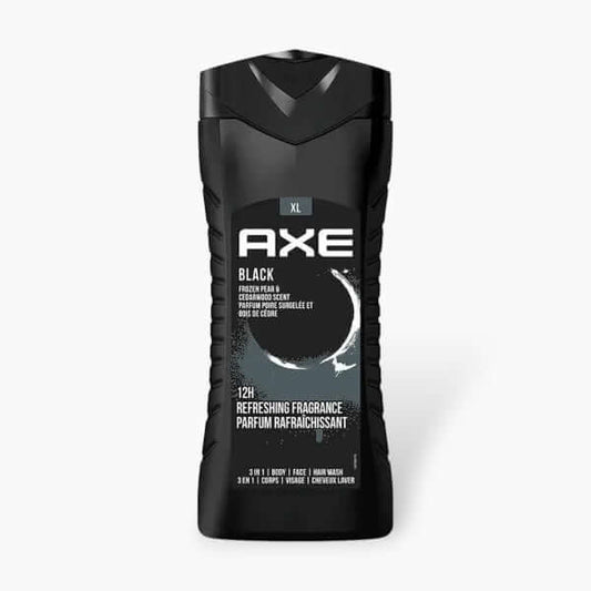 Axe 3 In 1 Black Body Wash 400ml