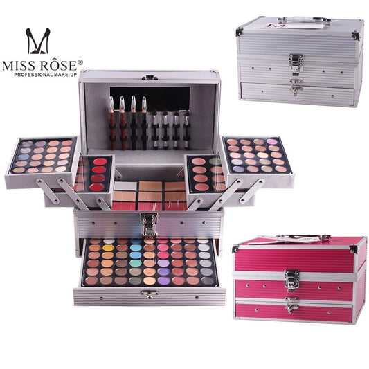 Miss Rose All in one Palette - Aluminum Vanity Box