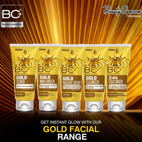 BC+ Gold Facial Kit 120ml