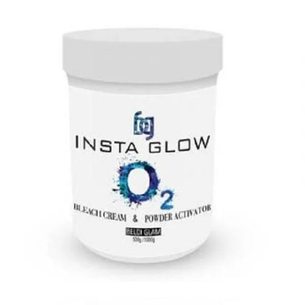 BELDI GLAM BLEACH CREAM INSTA GLOW O2 500gm