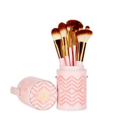 BH Cosmetics Pink Perfection 10 Piece Brush Set with a box