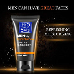 BIOAQUA MENONLY Strength Through Men’s Facial Cleanser Cleansing Milk 100gm