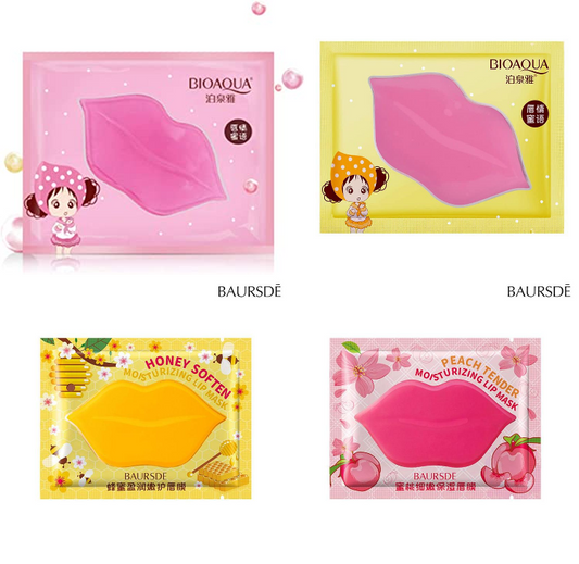 BIOAQUA Pack of 4 Moisturizing Collagen Lip Mask Lip Moisturizer