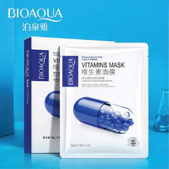 BIOAQUA Vitamins Hydration Moisture Face Sheet Mask – 5Pcs