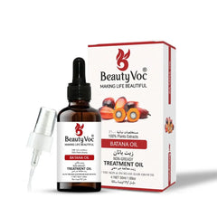 BeautyVoc Batana Treatment Oil 50 ml - Non Greasy | For Skin, Hair & Aromatherapy