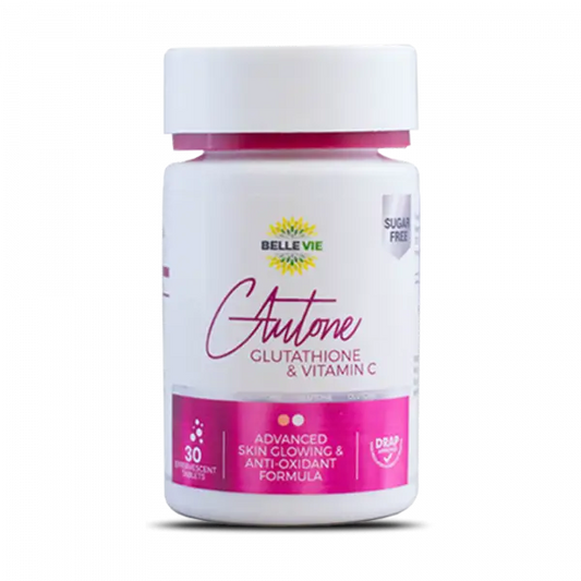 Bellevie Glutathione & Vitamin C Skin Glowing Tablets
