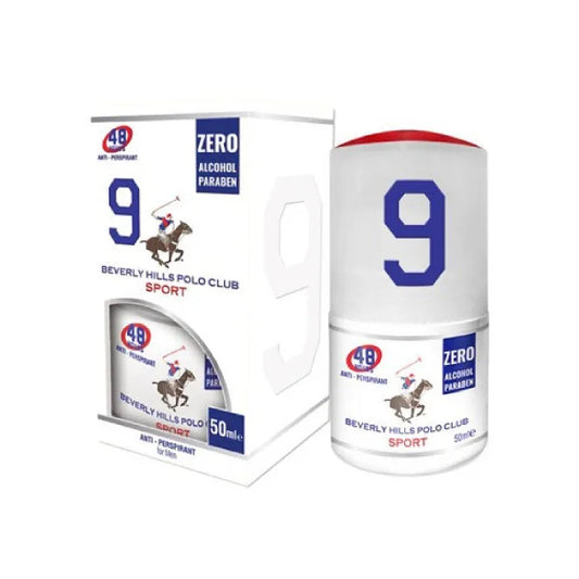 Beverly Hills Polo Club Men Sport Deo Roll-On No 9 (50 ML)