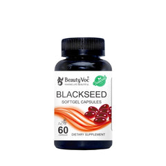 BeautyVoc Black Seed Softgel Capsules | For Immunity, Joint, Heart & Digestive Support | Supplements for Men & Women