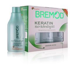 Bremod Keratin Hair Rebonding Kit 250 ML