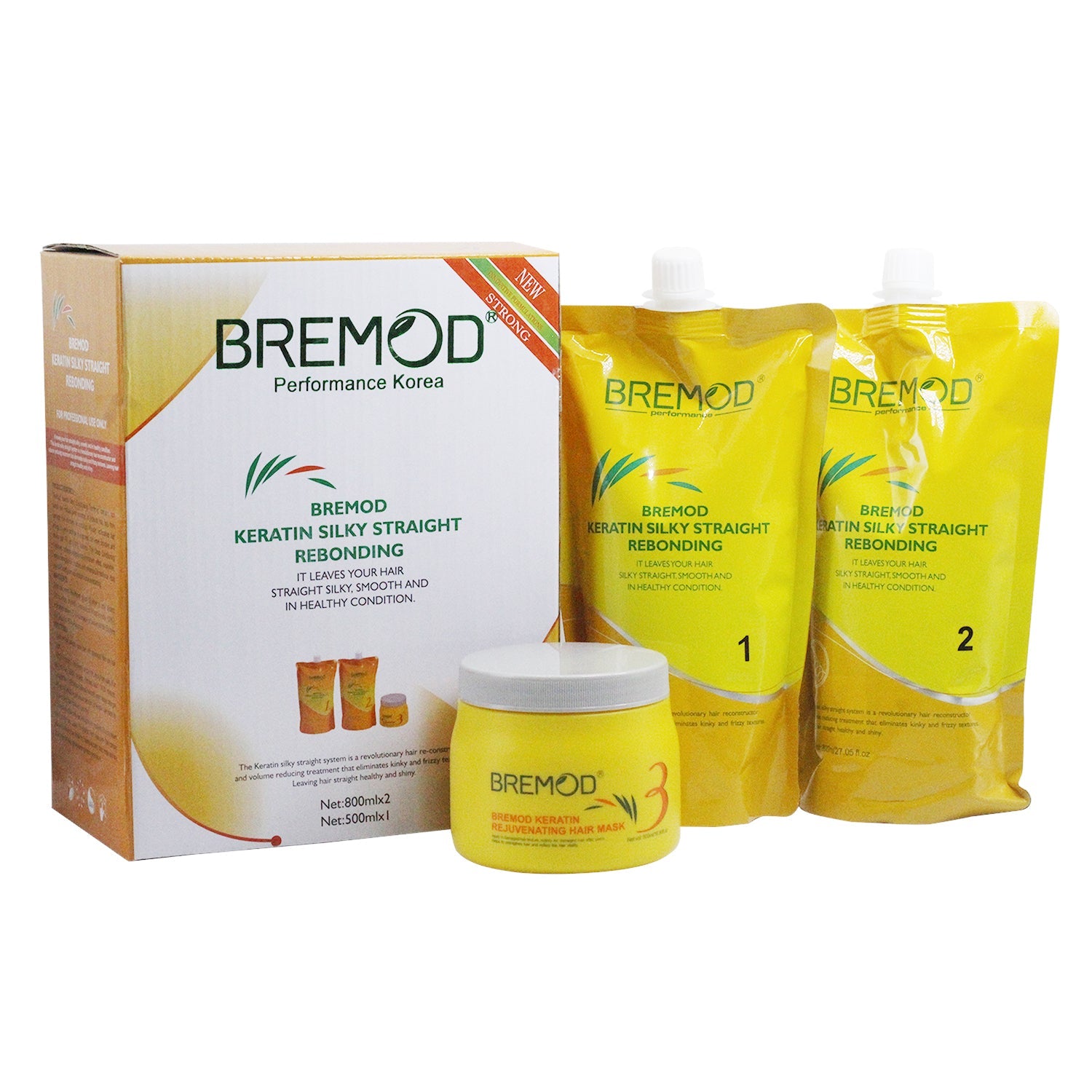 Bremod Keratin Rebonding Kit