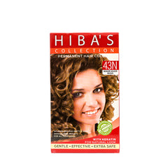Hibas's Hair Color 43N Medium Golden Brown 60ML