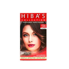 Hibas's Hair Color 5N Light Brown 60ML