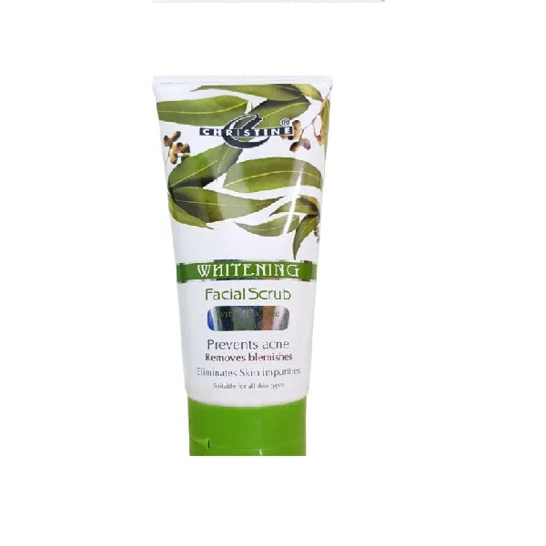 Christine Whitening Facial Scrub 150g (Tea Tree Extract)