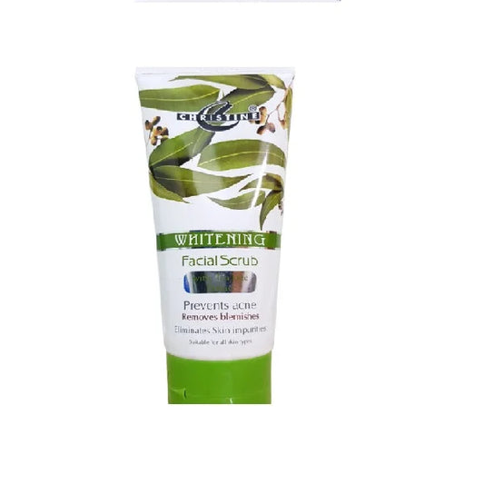 Christine Whitening Facial Scrub 150g (Tea Tree Extract)