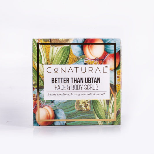 CoNatural Better Than Ubtan Face And Body Scrub 100 GM