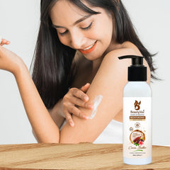 BeautyVoc Cocoa Butter Face & Body Lotion 150 ml | Best for Dry Skin| Deep Moisturizing | Non-Greasy | Perfect for Daily Use