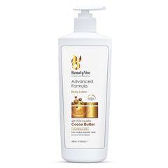 BeautyVoc Cocoa Butter Lotion 400 ml | For Face & Body | Best for Skin hydration