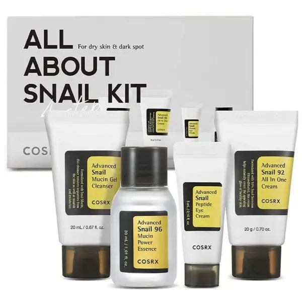Cosrx All About Snail Kit 4 Steps