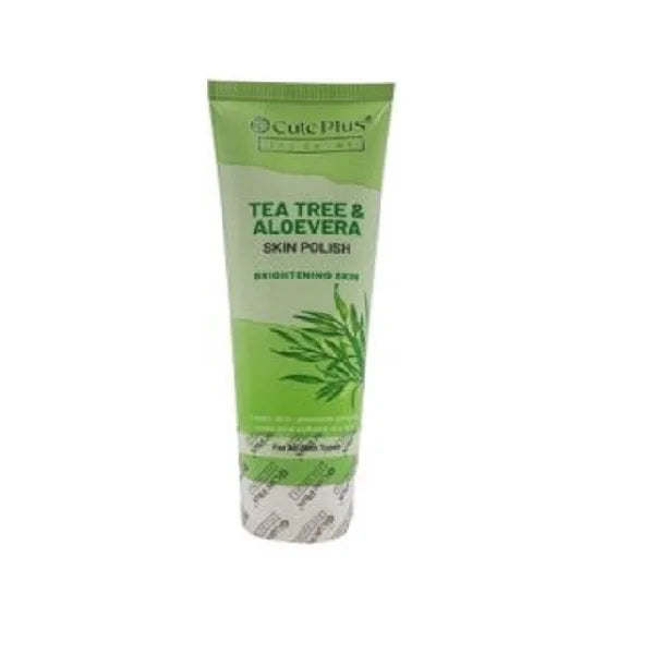 Cute Plus Tea Tree & Aloe Vera Skin Polish Brightening Skin 100ml