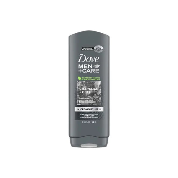 DOVE MEN+CARE CHARCOAL + CLAY BODY WASH
