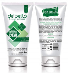 De'bello Bright & Fair Whitening Massage Cream 150 ML