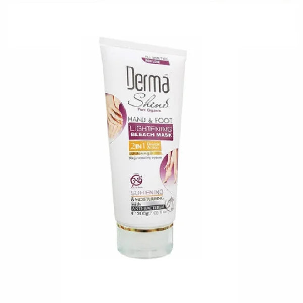 Derma Shine Hand & Foot Lightening Bleach Mask 200g