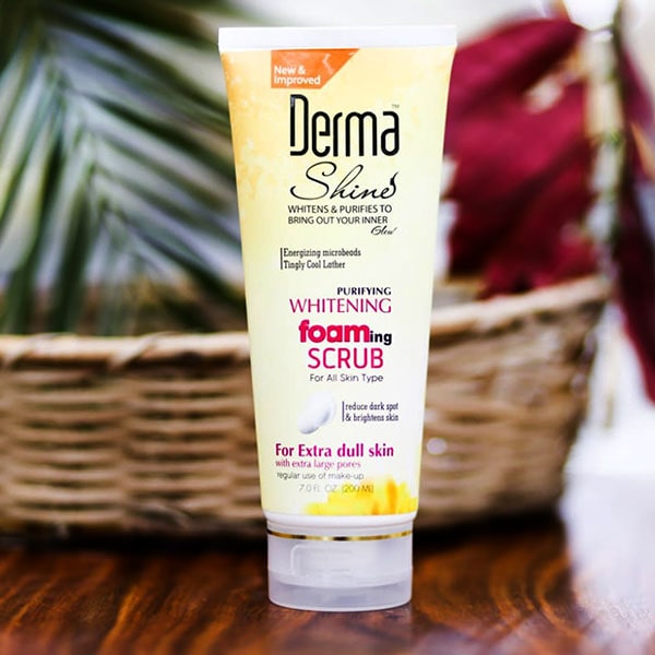 Derma Shine Whitening Foaming Scrub 200g buy online in Pakistan on Manmohni