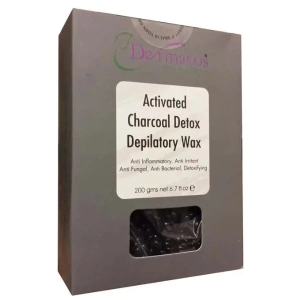 Dermacos Activated Charcoal Depilatory Wax