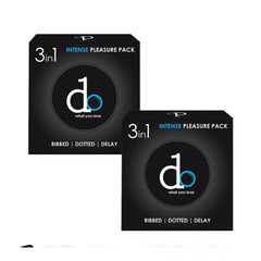 Do 3in1 Intense Pleasure 3 Condoms onlinr in Pakistan