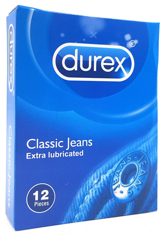 Durex Classic Jeans Condoms 12 Pieces